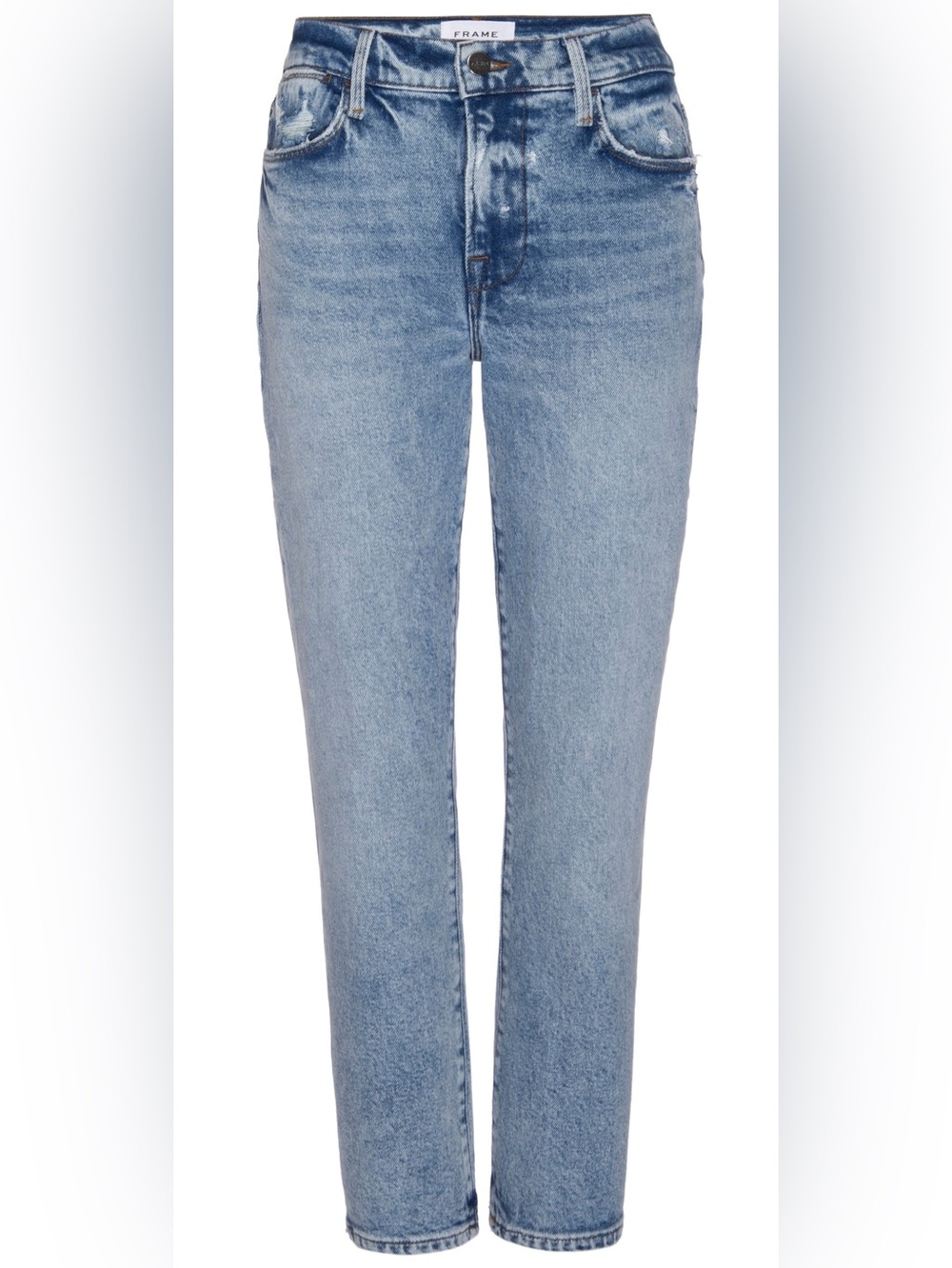 Frame Denim - Le High Straight in Lombard Color Size 28